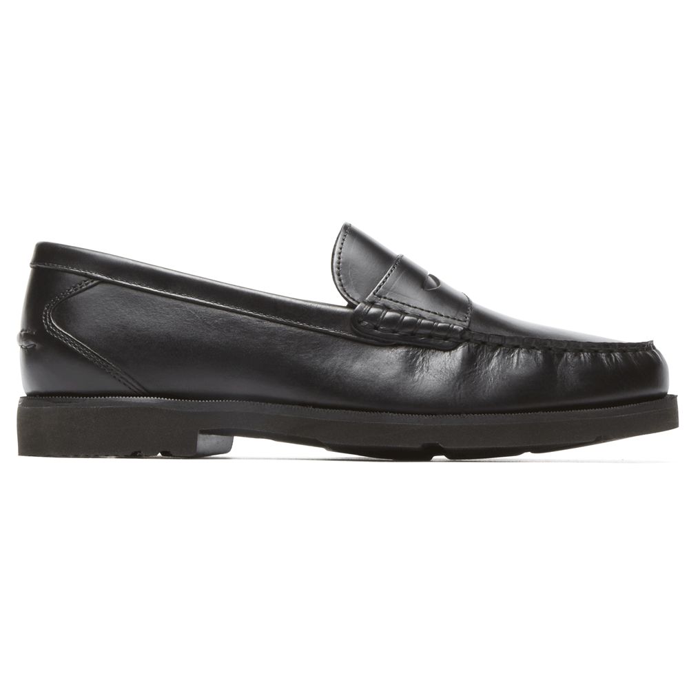 Rockport Canada Modern Prep Penny - Mens Loafers Black (YJG903572)